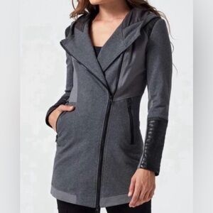 Blanc Noir Updated Traveler Jacket in Charcoal Size XL